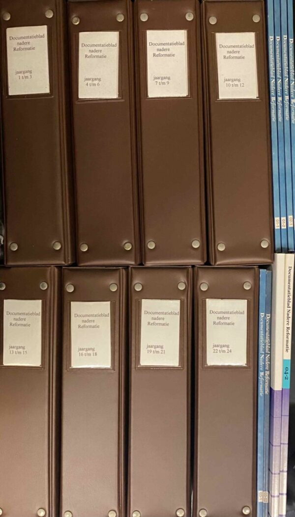 Documentatieblad Nadere Reformatie, jaargang 1 t/m 28 (19772004