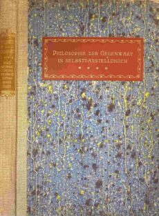 Die Philosophie der Gegenwart in Selbstdarstellungen. Benedetto Croce, Constantin Gutberlet, Harald Höffding, Graf Hermann Keyserling, Wilhelm Ostwald, Leopold Ziegler, Theodor Ziehen