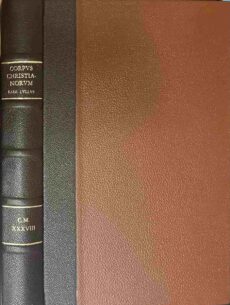 Raimundi Lulli Opera Latina Tomus XII: 123-127 Barcinone, In Monte Pessulano, Pisis Annis MCCCV-MCCCVIII Composita. Edidit Aloisius Madre (Corpus Christionorum, Continuatio Mediaevalis XXXVIII)