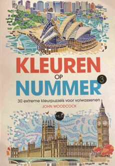 Kleuren op nummer (3). 30 extreme kleurpuzzels voor volwassenen