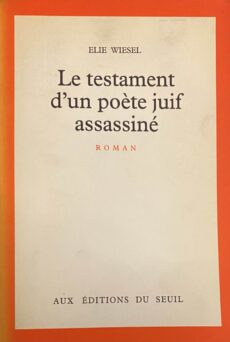 Le testament d'un poète juif assassiné