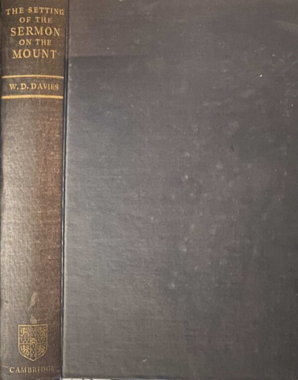 The Setting of the Sermon on the Mount