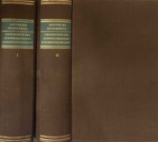 Geschichte der schweizerischen Eidgenossenschaft (2-volume set). Erster Band: Von den Anfängen bis zum Jahre 1648. Zweiter Band: Vom Jahre 1648 bis zur Gegenwart