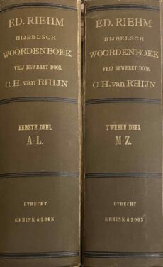 Bijbelsch Woordenboek voor ontwikkelde lezers der Heilige Schriften (2-delige set)