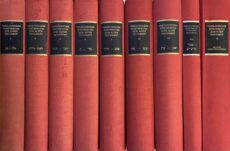 Theologisches Wörterbuch zum Alten Testament Band I-VIII & X (9-volume set)
