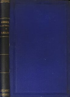 Calvinisten in Holland. Franciscus Junius (1545-1602). Petrus Plancius (1552-1622). Cornelis Geselius (1583-1614). De doleerende Kerk van Rotterdam (1611-1618)