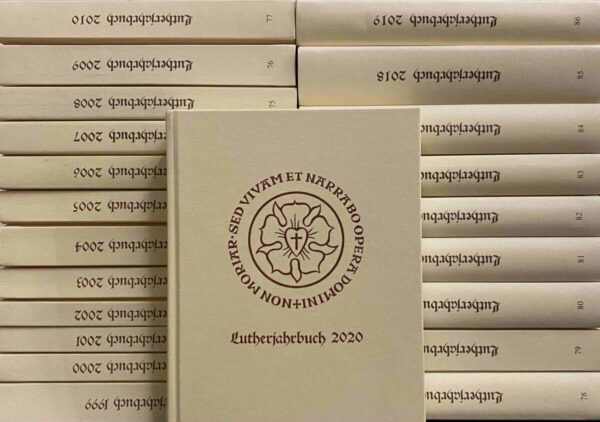 Lutherjahrbuch 66. Jahrgang 1999 - 87. Jahrgang 2020 (Set of 22 sequential issues). Organ der internationalen Lutherforschung
