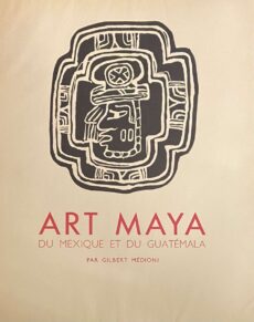 Art Maya du Mexique et du Guatémala. Ancien Empire