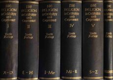 Die Religion in Geschichte und Gegenwart. Handwörterbuch für Theologie und Religionswissenschaft. Zweite, völlig neubearbeitete Auflage I-V + Register (6-volume set, RGG)