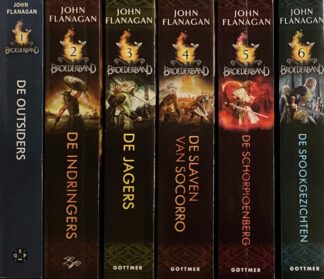 Broederband (6-delige set). 1: De outsiders. 2: De indringers. 3: De jagers. 4: De slaven van Socorro. 5: De schorpioenberg. 6: De spookgezichten