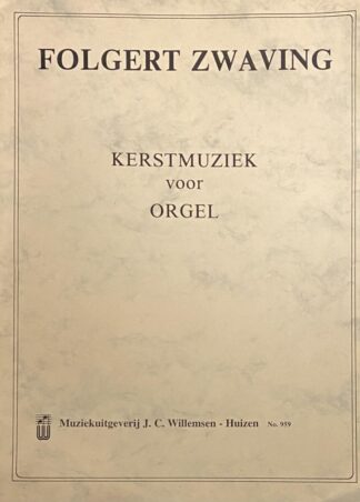 Kerstmuziek voor orgel