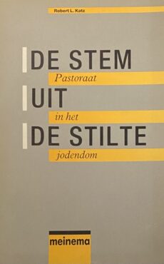 De stem uit de stilte. Pastoraat in het jodendom