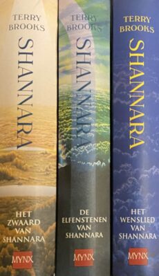 De Shannara Trilogie (3-delige set). 1: Het Zwaard van Shannara. 2: De Elfenstenen van Shannara. 3: Het Wenslied van Shannara