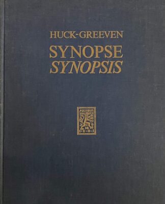 Synopse der drei ersten Evangelien mit Beigabe der johanneischen Parallelstellen. 13. Auflage, völlig neu bearbeitet. / Synopsis of the First Three Gospels with the Addition of the Johannine Parallels. 13th […]
