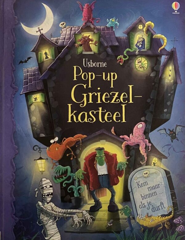 Usborne Pop-up Griezelkasteel