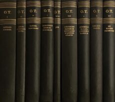 De boeken van het Oude Testament uit de grondtekst vertaald en uitgelegd I, III, IV, V, VIIA, VIII, X, XI & XII (9-delige set)