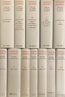 Oeuvres Complètes (12-volume set). L'Église du verbe incarné, Essai de théologie spéculative I: La hiérarchie apostolique. II: La structure interne de l'Eglise, Le Christ, la Vierge, l'Esprit Saint. III: Sa structure interne de l'Église et son unité catholique. IV: Essai de théologie de l'histoire du salut. V: Compléments et inédits. X: Oeuvres 1938-1943. XI: Oeuvres 1944-1947. XII: Oeuvres 1949-1951. XIII: Oeuvres 1952-1954. XIV: Oeuvres 1955-1957. XV: Oeuvres 1958. XVI: Oeuvres 1959-1961