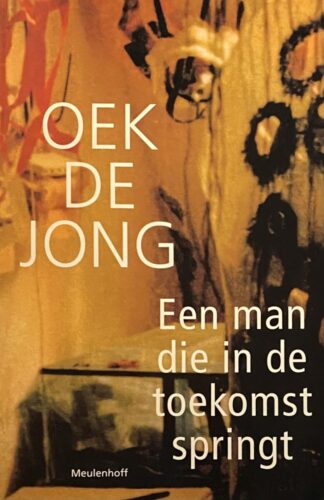 Een man die in de toekomst springt