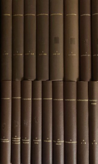 Catholicisme. Hier, Aujourd'hui, Demain (17-volume set). Tome Premier - Quinzième: A-Zwingli, Tome XVI & XVII: Tables Compléments et mises à jour A-Z