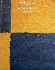 Sale 5336 Pre-Columbian Art. New York Friday, May 31, 1985 (+ sale results)