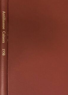 Pages from a Diary in Geneva. Preceded by My Sister the Negro. Translated by Estelle Reed-Debrot (Antilliaanse Cahiers, 3e jaargang nummer 2)
