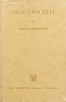 Sein und Zeit. Zwölfte, unveränderte Auflage