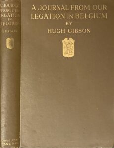 A Journal from our Legation in Belgium